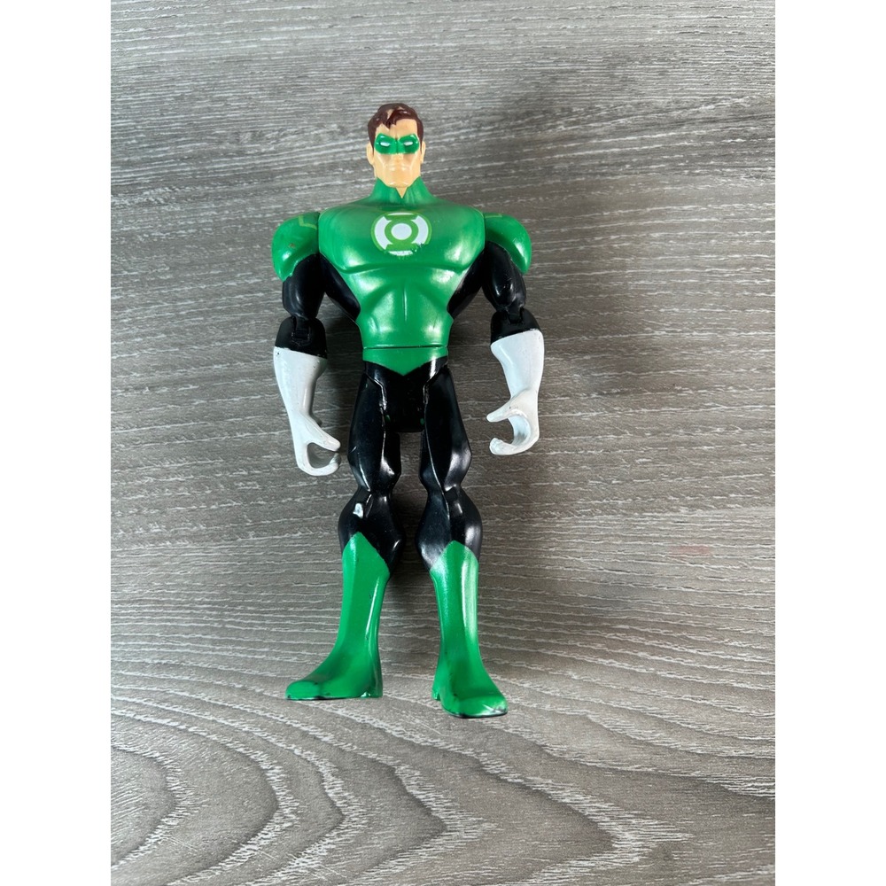 Mattel DC Comics Green Lantern Hal Jordan Action Figure Green Blk Justice League